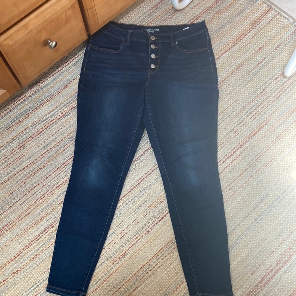 Maurice’s high rise jeggingd size L